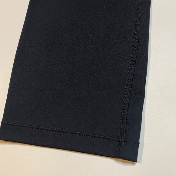 Nike Running Dri-Fit Woman's Leggings Large Black Crop Capri - Picture 6 of 15